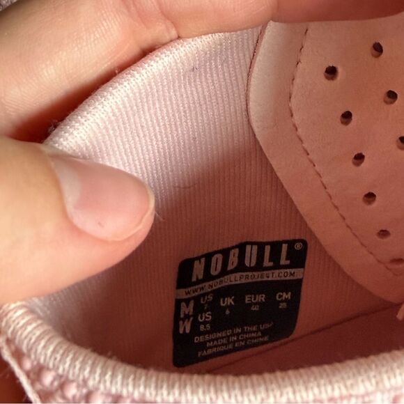 NoBull Superfabric Trainer Hightop Rose Pink Camo Womens 8.5 - Picture 6 of 8